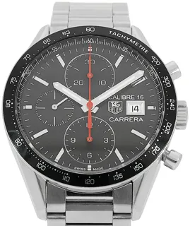 TAG Heuer Carrera Calibre 16 CV201AK.BA0727 Ceramic and Stainless steel Schwarz