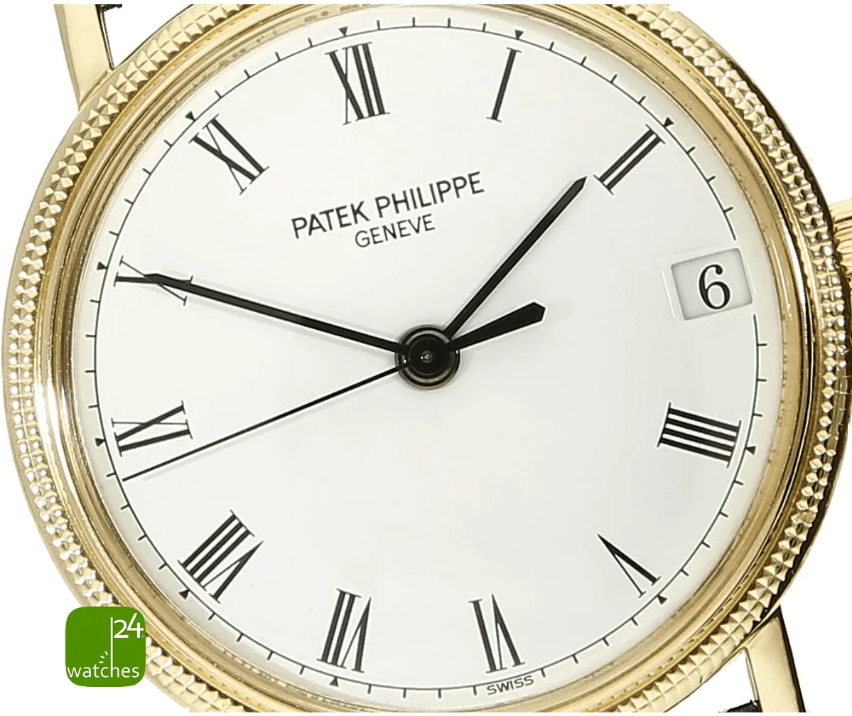 Patek Philippe Calatrava 3802/200 33mm Yellow gold White 6