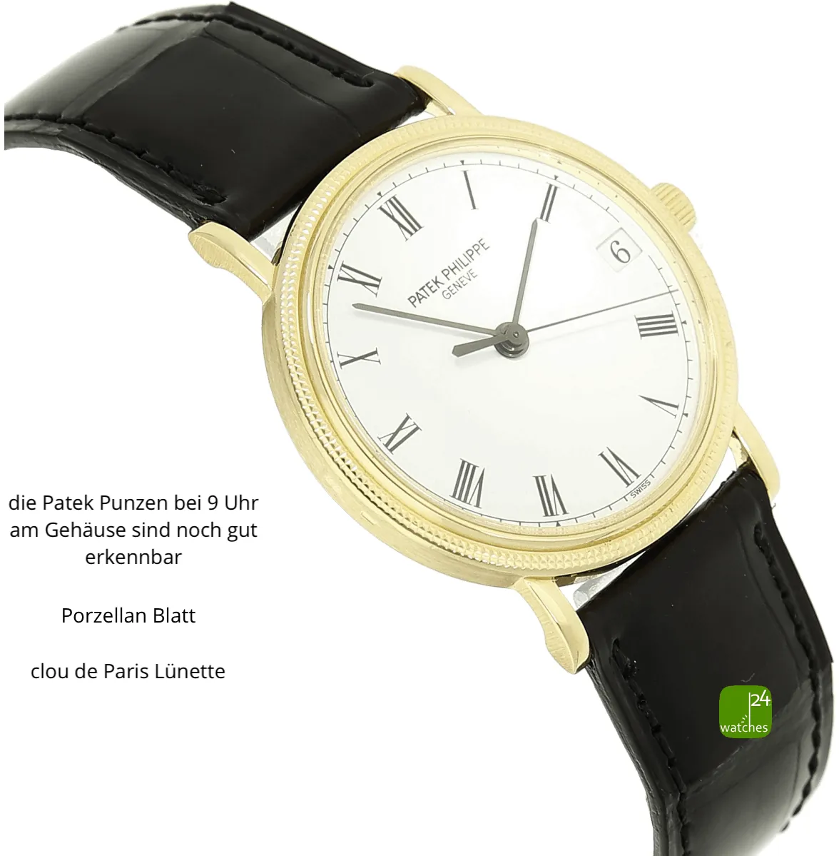 Patek Philippe Calatrava 3802/200 33mm Yellow gold White 9