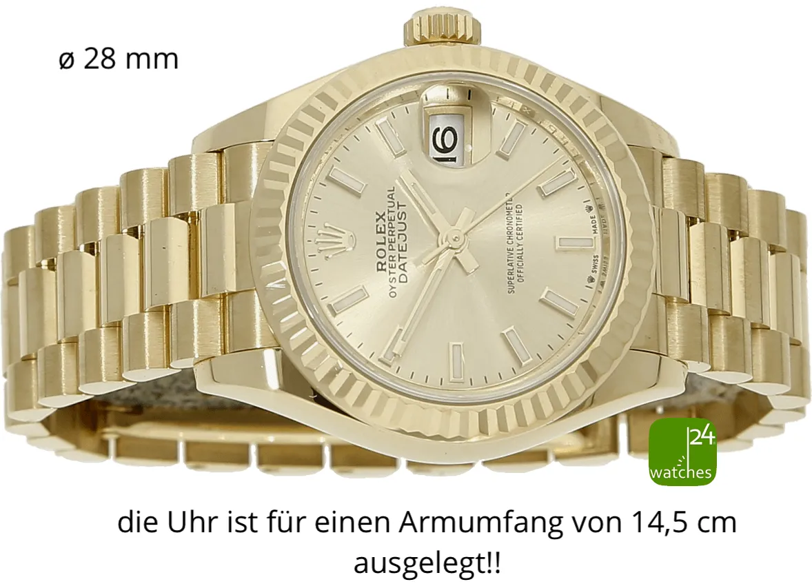 Rolex Lady-Datejust 279178 28mm Yellow gold and Stainless steel 4