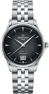 Certina DS-1 C029.426.11.051.00 Stainless steel Black