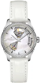 Hamilton Jazzmaster Open Heart H32205890 Stainless steel White