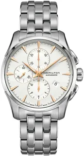 Hamilton Jazzmaster Auto Chrono H32586111 Stainless steel White