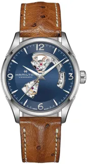 Hamilton Jazzmaster Open Heart H32705041 Stainless steel Blue