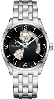 Hamilton Jazzmaster Open Heart H32705131 Stainless steel Black