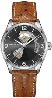 Hamilton Jazzmaster Open Heart H32705581 Stainless steel Gray