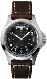 Hamilton Khaki Field H64455533 Stainless steel Black