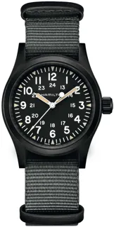 Hamilton Khaki Field H69409930 Stainless steel Black