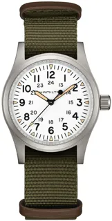 Hamilton Khaki Field H69439411 Stainless steel White