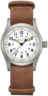 Hamilton Khaki Field H69439511 Stainless steel White