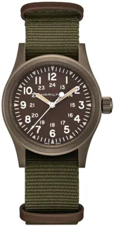 Hamilton Khaki Field H69449961 Stainless steel Green