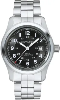 Hamilton Khaki Field H70515137 Stainless steel Black