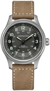 Hamilton Khaki Field H70545550 Titanium Black