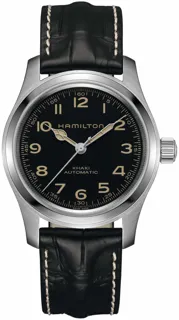 Hamilton Khaki Field H70605731 Stainless steel Black