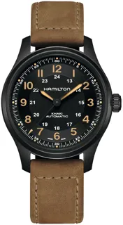 Hamilton Khaki Field H70665533 Titanium Black