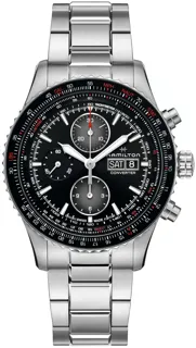 Hamilton Khaki Aviation H76726130 Stainless steel Black