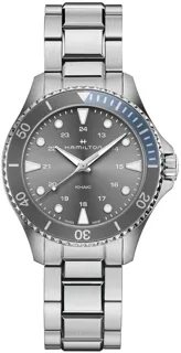 Hamilton Khaki Navy H82211181 Stainless steel Gray