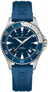 Hamilton Khaki Navy Scuba H82345341 Stainless steel Blue