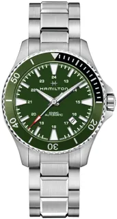 Hamilton Khaki Navy H82375161 Stainless steel Green