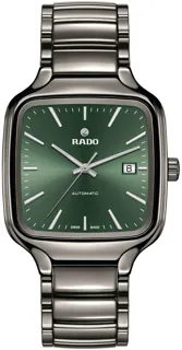 Rado True Square R27077312 Ceramic Green