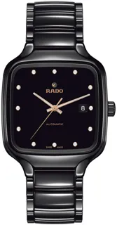 Rado True Square R27078702 Ceramic and Titanium and PVD Black