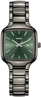 Rado True Square R27079312 Ceramic Green