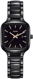 Rado True Square R27080162 Ceramic and Titanium and PVD Black