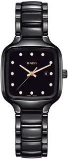 Rado True Square R27080702 Ceramic and Titanium and PVD Black