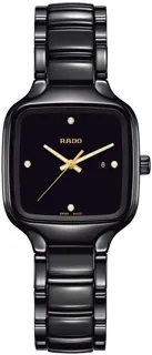 Rado True Square R27080722 Ceramic and Titanium and PVD Black