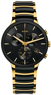 Rado Centrix R30134162 Stainless steel and PVD Black