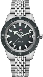 Rado Captain Cook R32105103 Ceramic and Stainless steel Gray