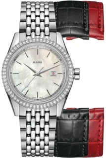 Rado HyperChrome Diamonds R33099918 Titanium and Stainless steel White