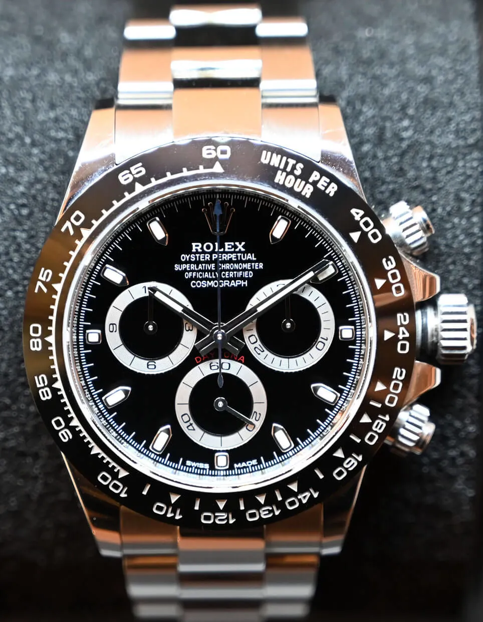 Rolex Daytona 116500LN 40mm Stainless steel Black