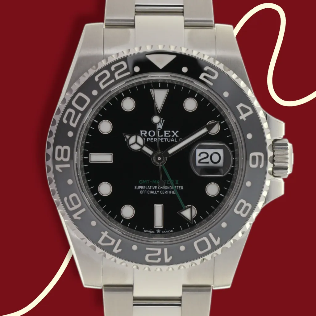 Rolex GMT-Master II 126710GRNR 41mm Stainless steel