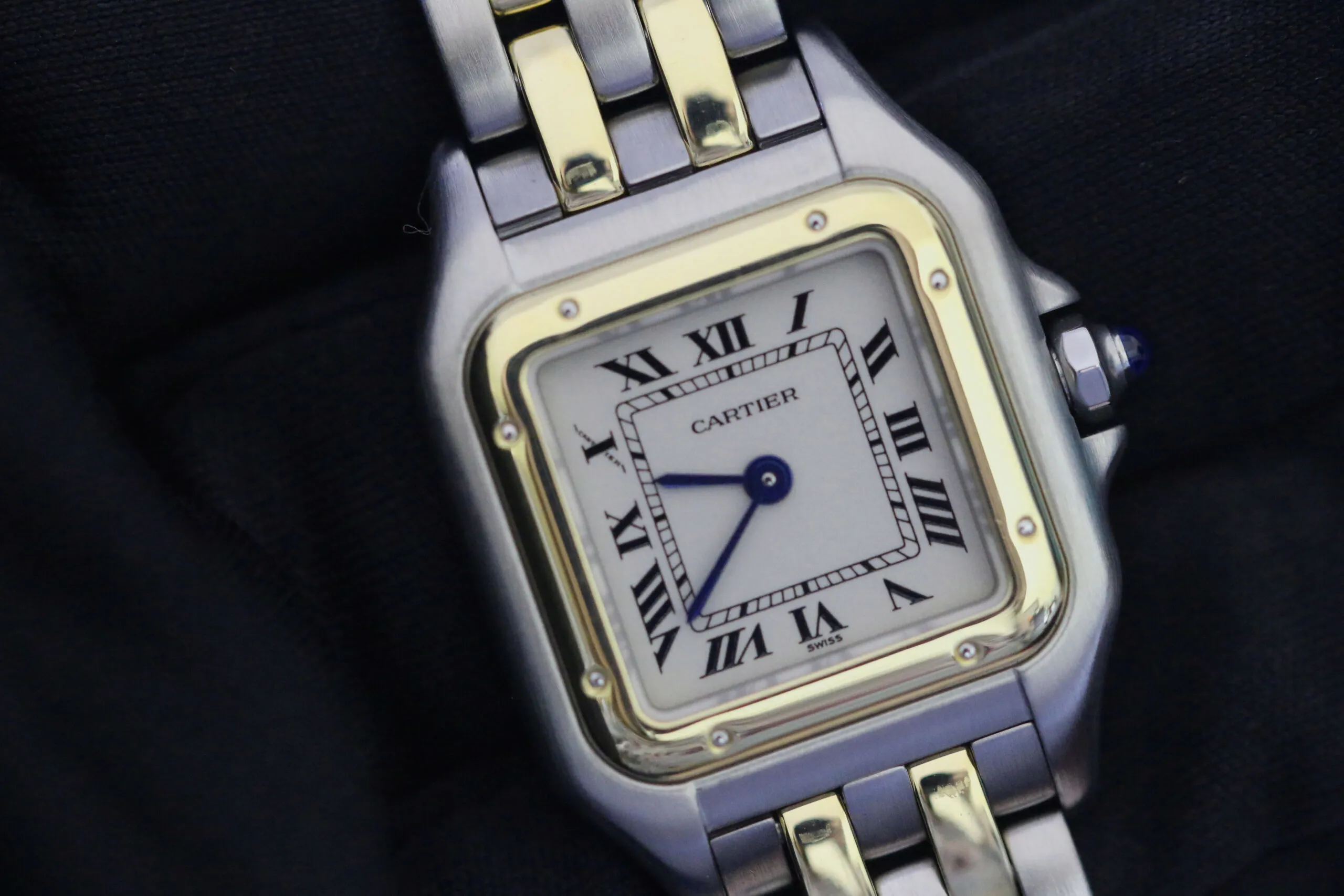 Cartier Panthère 166921 22mm Or/acier Bla