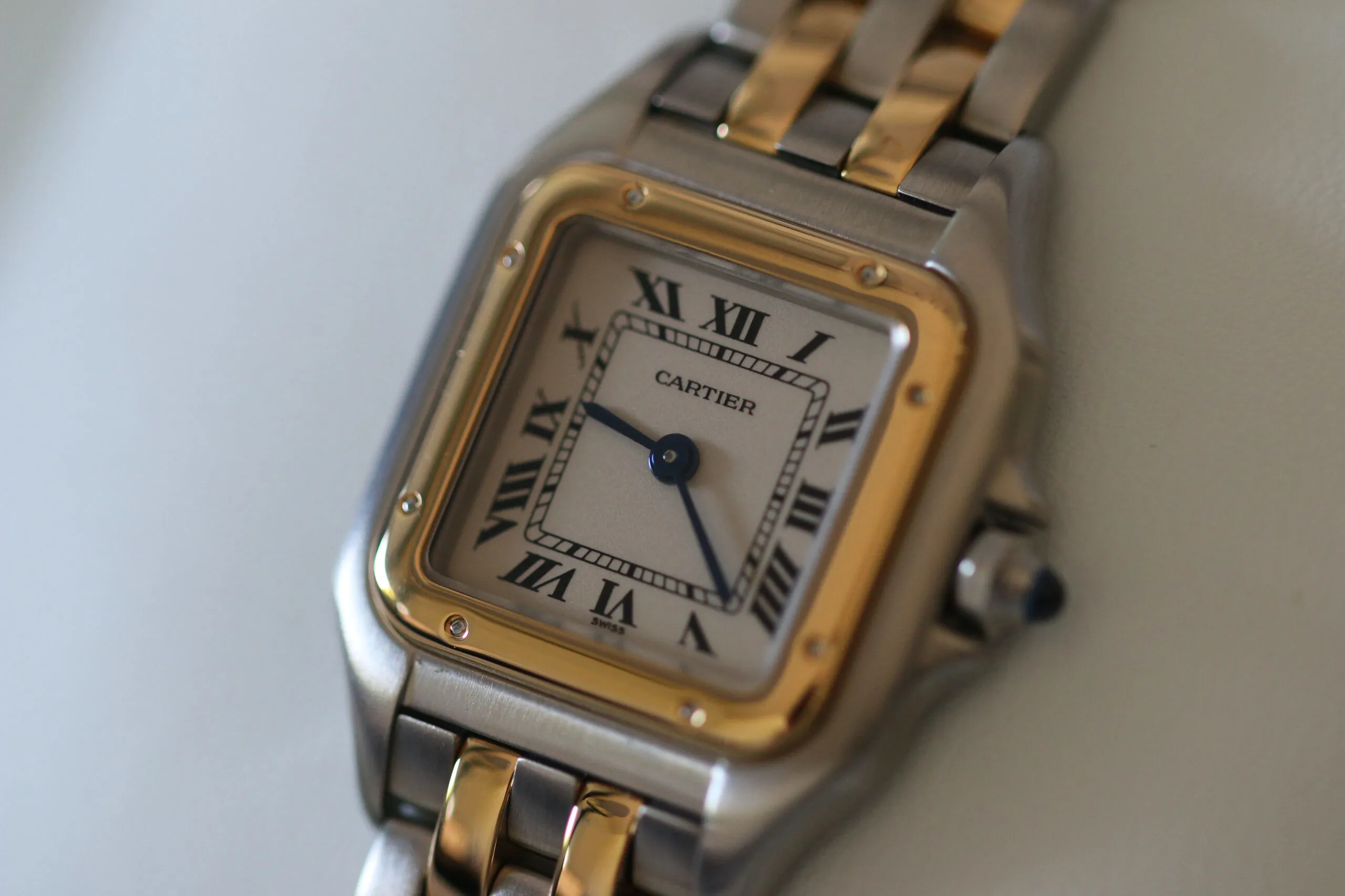 Cartier Panthère 166921 22mm Or/acier Bla 2