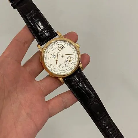 A. Lange & Söhne Lange 1 116.032 42mm Rose gold Silver 5