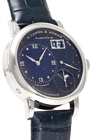 A. Lange & Söhne Lange 1 182.086 37mm White gold Blue 1