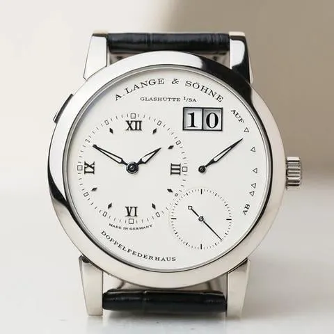 A. Lange & Söhne Lange 1 101.039 38.5mm White gold Silver 5