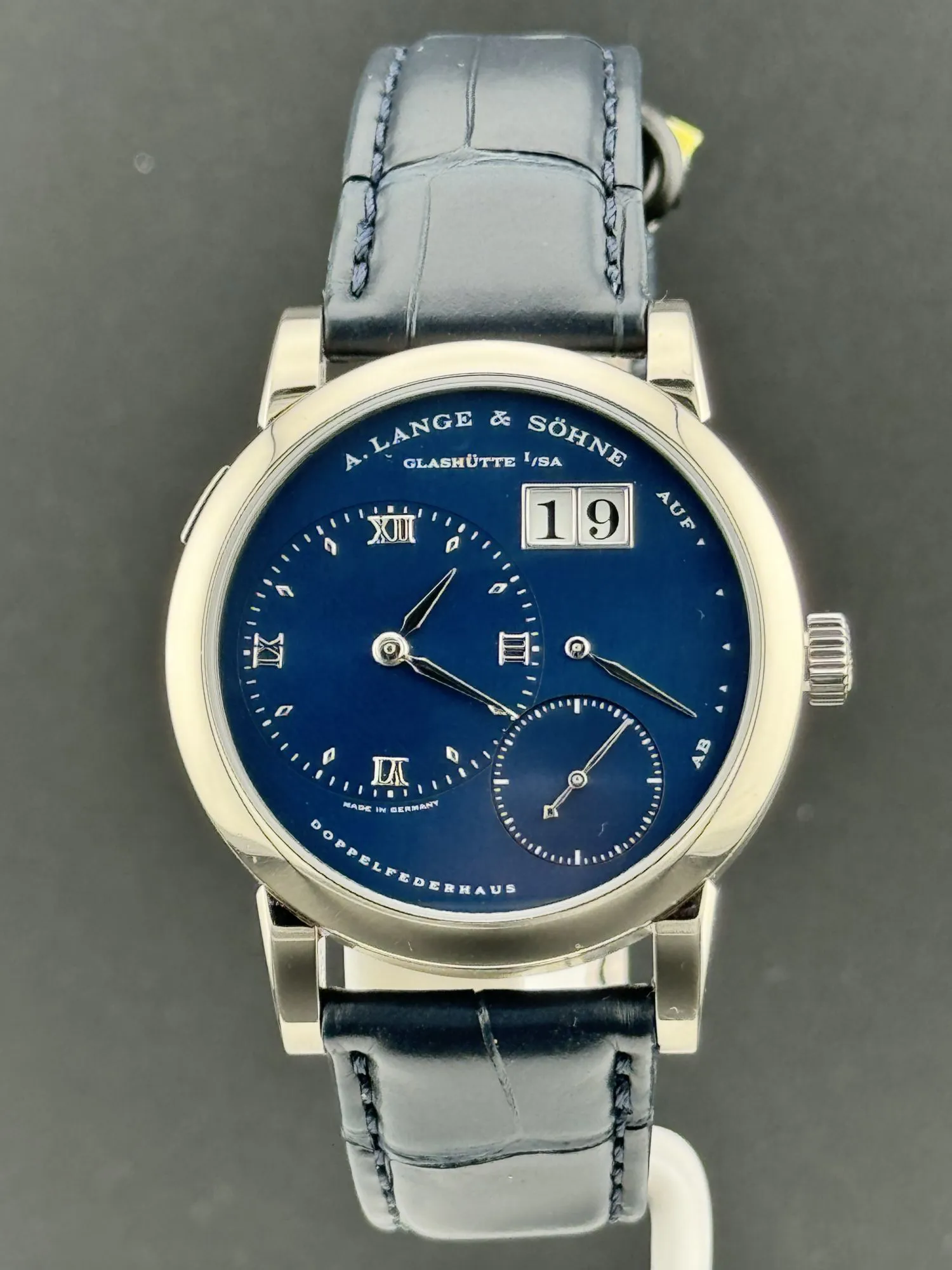 A. Lange & Söhne Lange 1 101.027 38.5mm White gold Blue