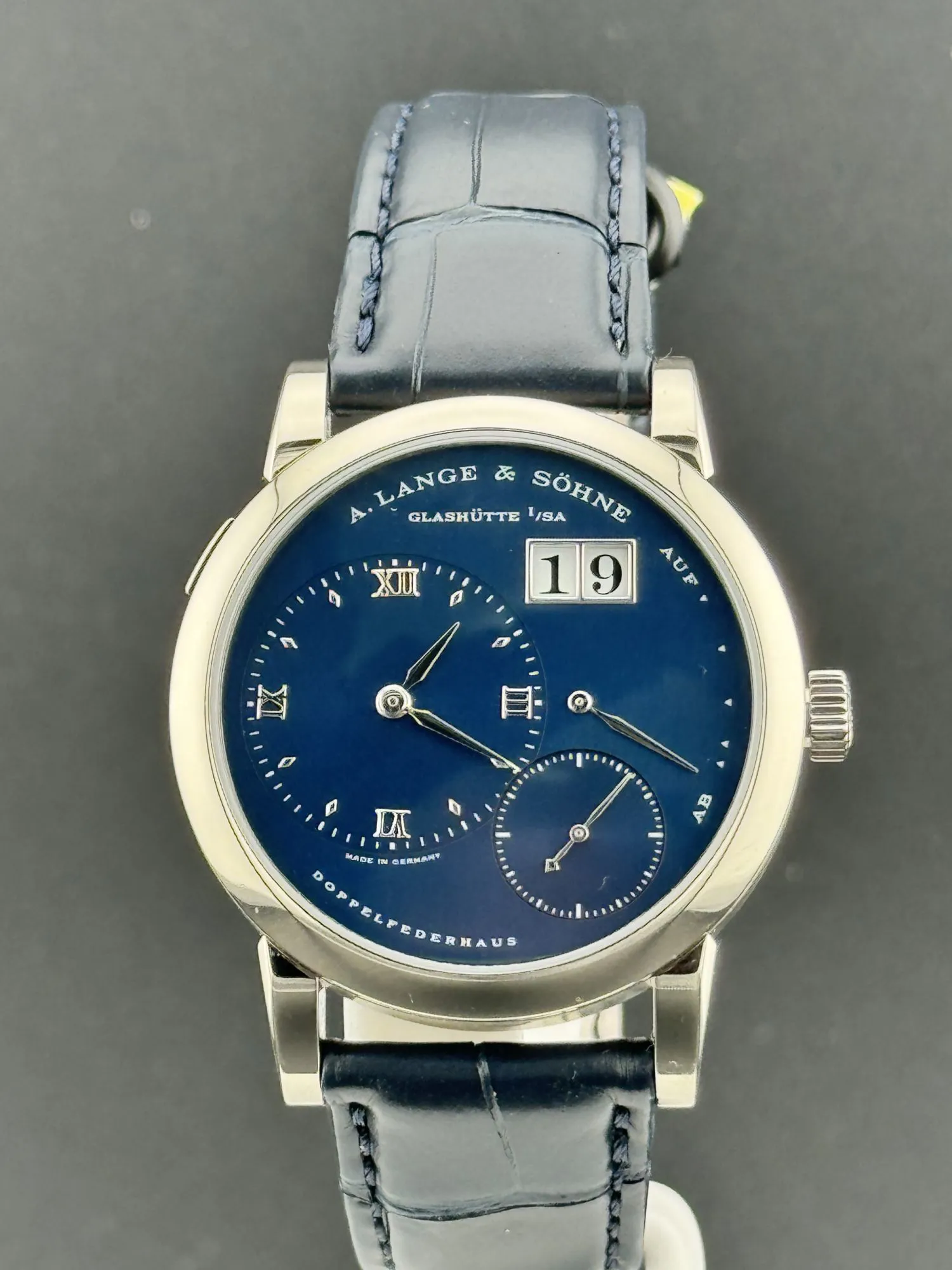 A. Lange & Söhne Lange 1 101.027 38.5mm White gold Blue 1