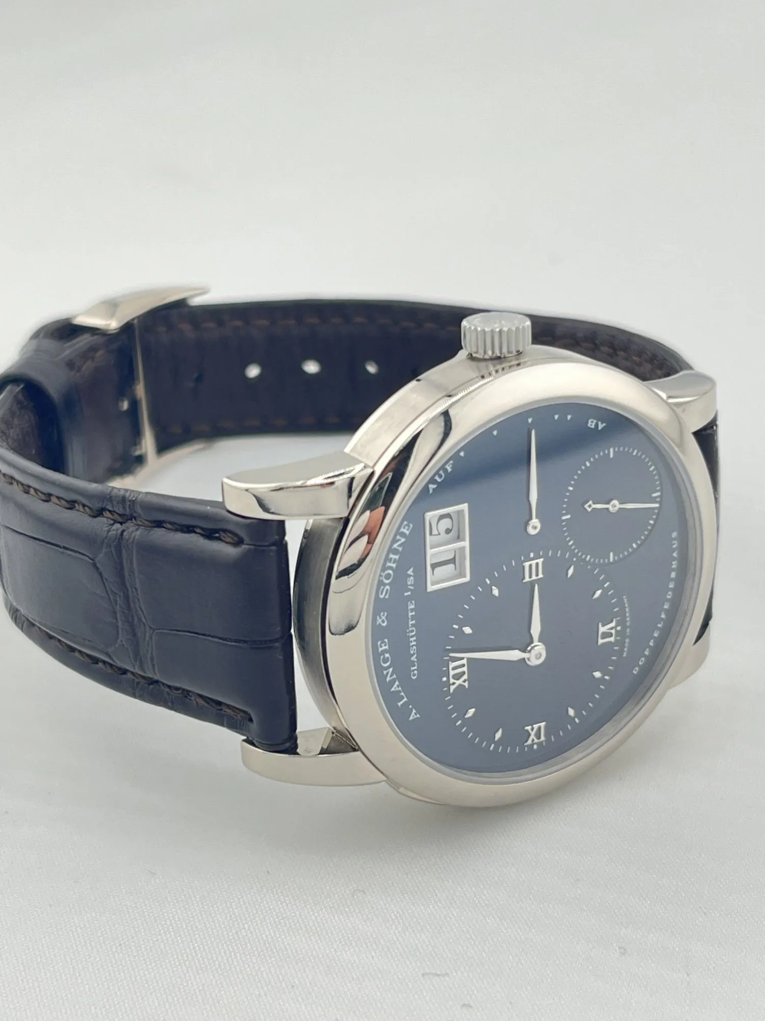 A. Lange & Söhne Lange 1 101.027 38.5mm White gold Blue 6