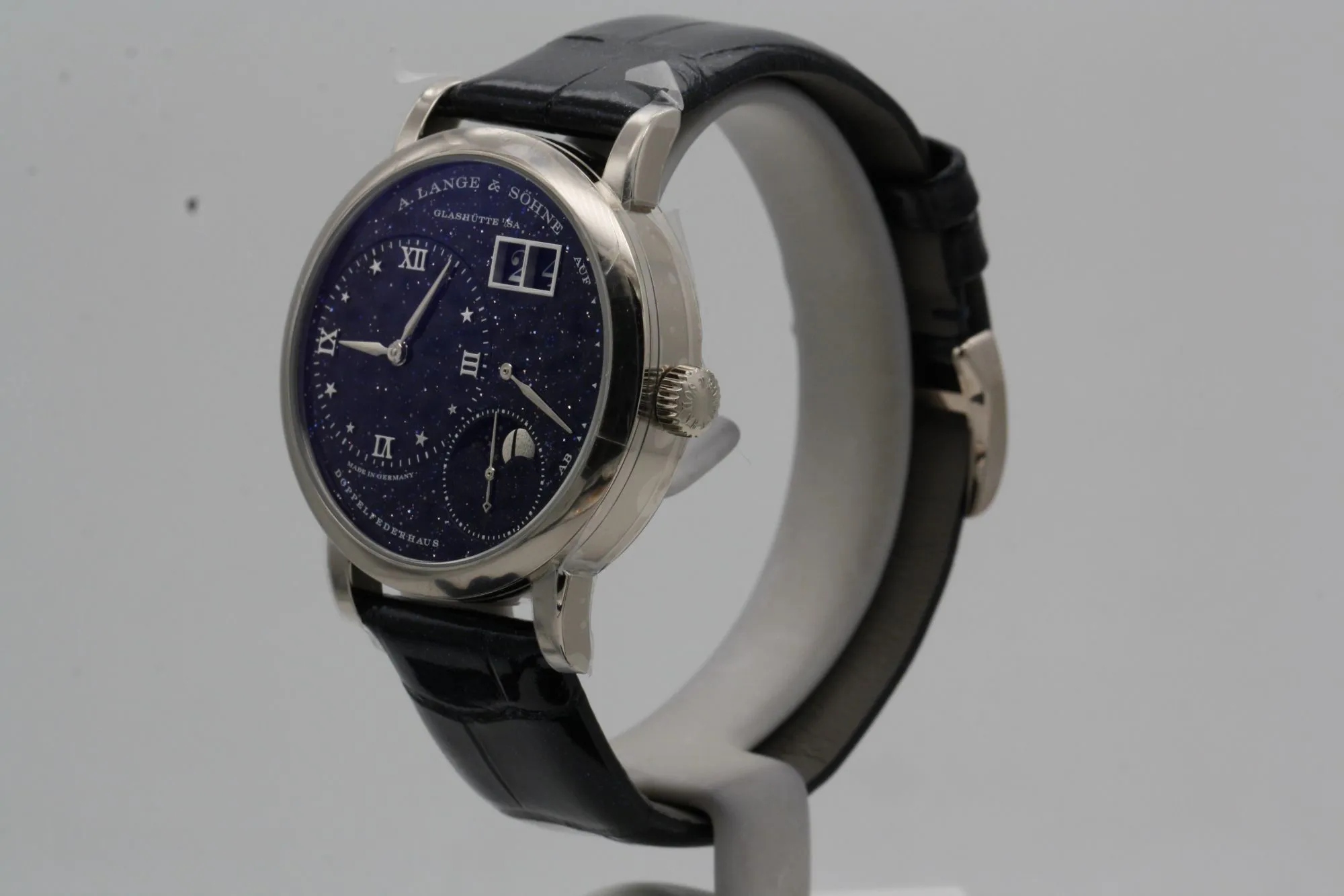 A. Lange & Söhne Lange 1 182.086 36mm White gold Blue 1