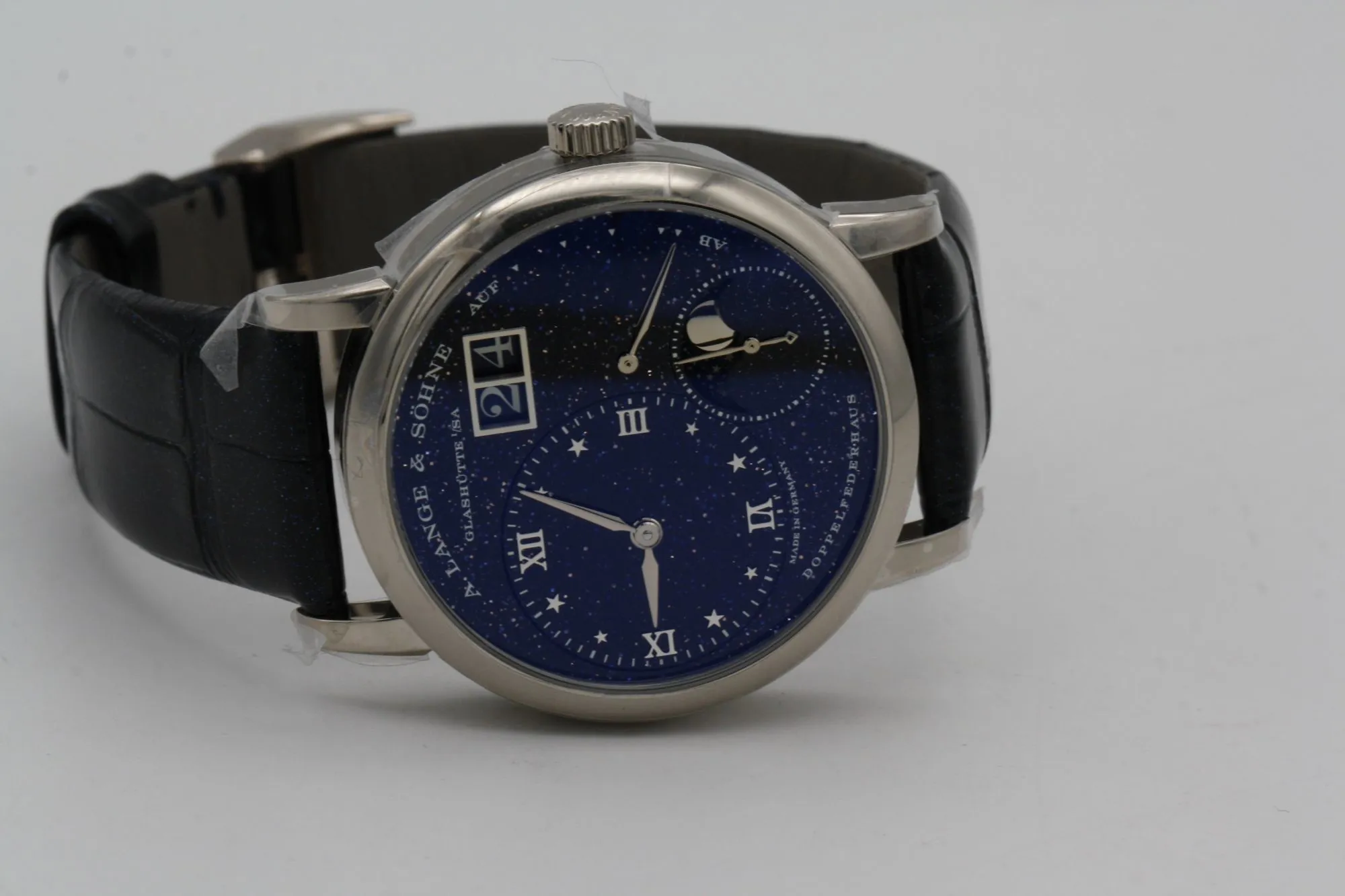 A. Lange & Söhne Lange 1 182.086 36mm White gold Blue 8