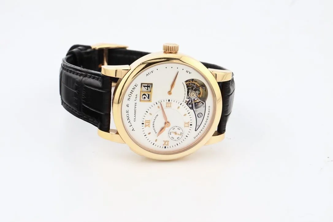 A. Lange & Söhne Lange 1 704.032 38.5mm Rose gold Silver 8