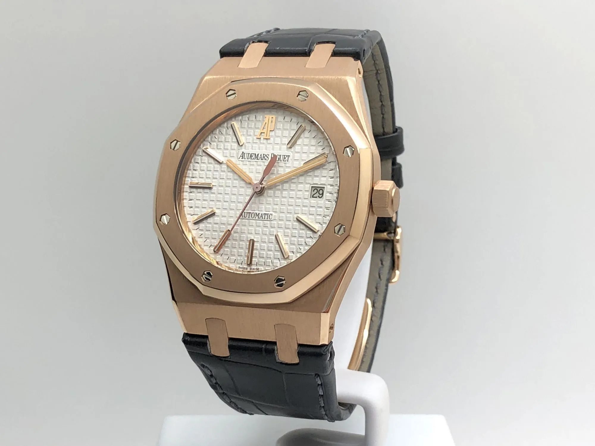 Audemars Piguet Royal Oak 15300OR.OO.D088CR.02 39mm Rose gold Silver 4