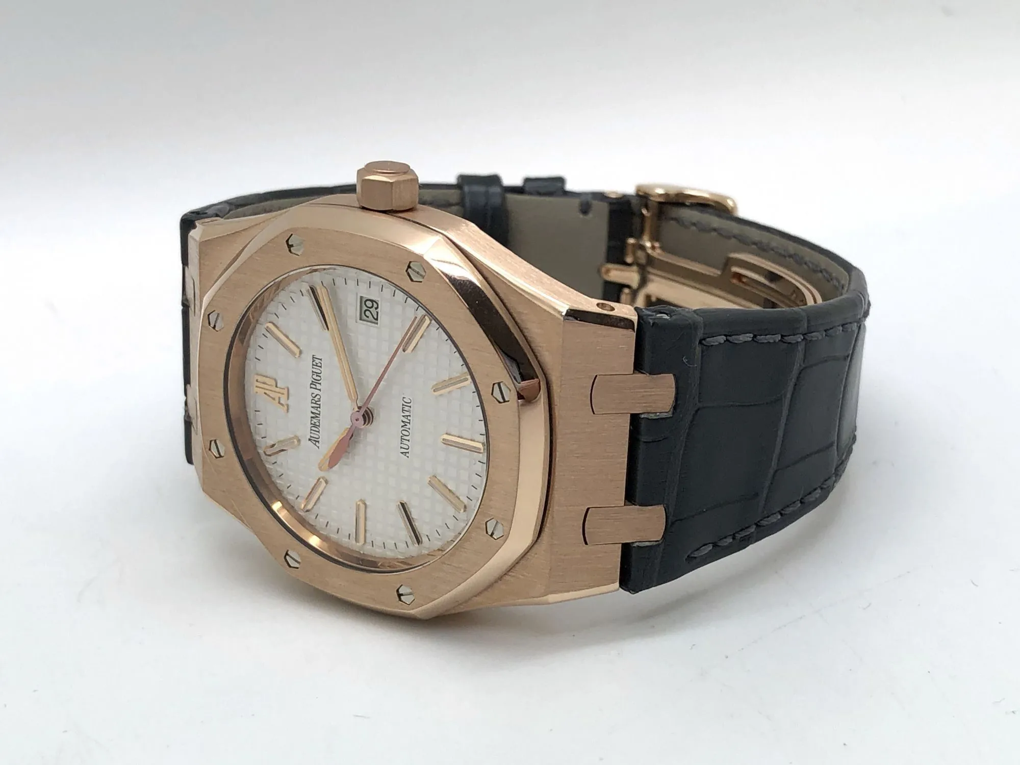 Audemars Piguet Royal Oak 15300OR.OO.D088CR.02 39mm Rose gold Silver 7