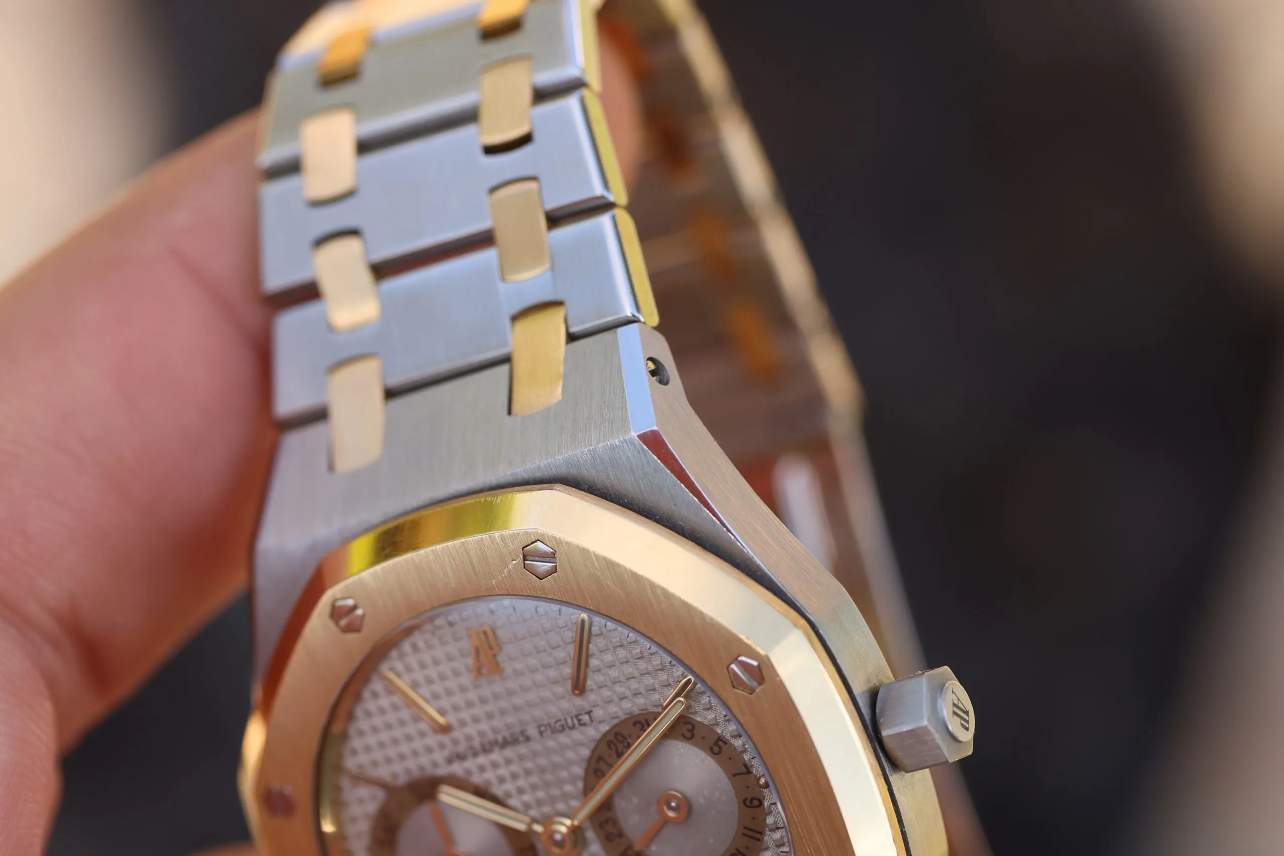 Audemars Piguet Royal Oak 25594SA 36mm two tone Gray 5