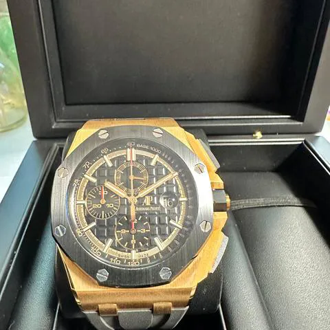 Audemars Piguet Royal Oak Offshore 26401RO.OO.A002CA.02 44mm Rose gold Black