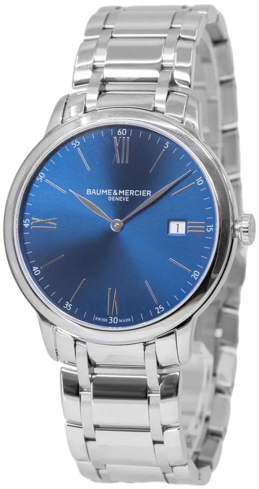 Baume & Mercier Classima M0A10382 40mm Stainless steel Blue